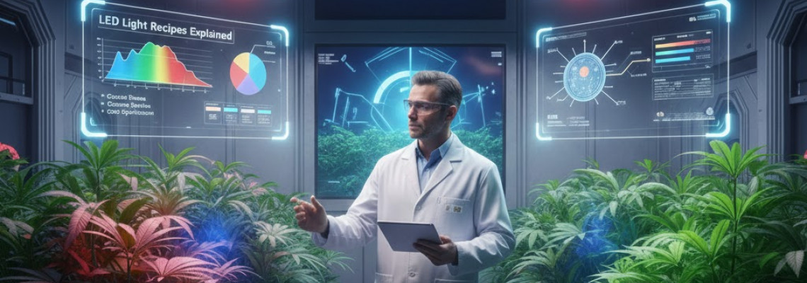 LED Light Recipes Explained: The Secret Weapon of Modern Grow Facilities