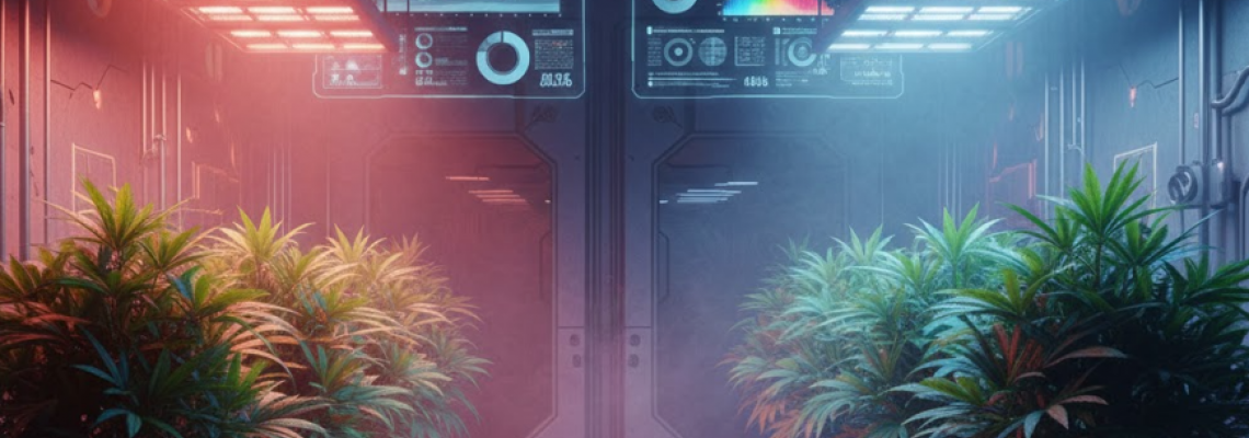 Custom Light Recipes: Static Red-Orange HPS vs. Dynamic LED Spectra