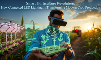 Smart Horticulture Revolution: How Connected LED Lighting Is Transforming Modern Crop Production