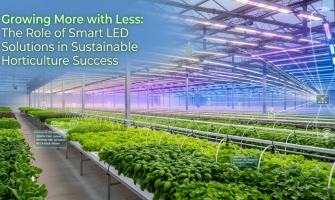 Growing More with Less: The Role of Smart LED Solutions in Sustainable Horticulture Success