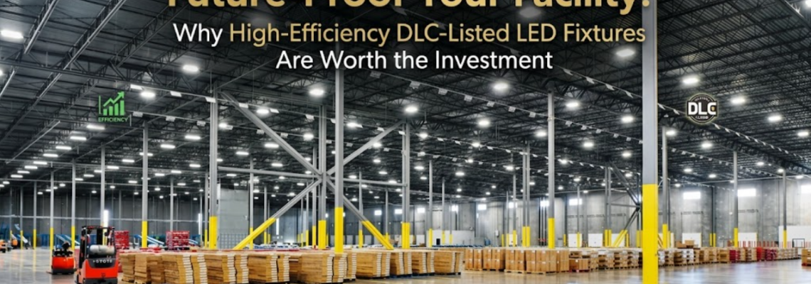 Future-Proof Your Facility: Why High-Efficiency DLC-Listed LED Fixtures Are Worth the Investment