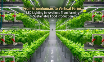 From Greenhouses to Vertical Farms: LED Lighting Innovations Transforming Sustainable Food Production