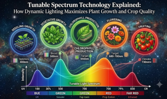 Tunable Spectrum Technology Explained: How Dynamic Lighting Maximizes Plant Growth and Crop Quality