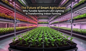 The Future of Smart Agriculture: Why Tunable Spectrum LED Lighting Is Transforming Indoor Farming