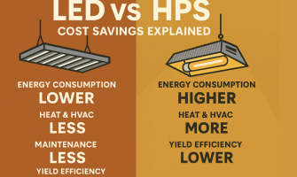 Yield Comparison: Can LEDs Outperform HPS in Crop Output?