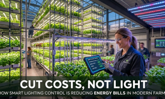 Cut Costs, Not Light: How Smart Lighting Control Is Reducing Energy Bills in Modern Farms