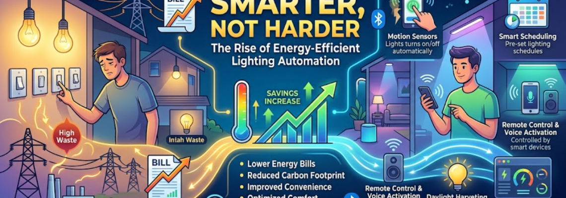 Power Smarter, Not Harder: The Rise of Energy-Efficient Lighting Automation