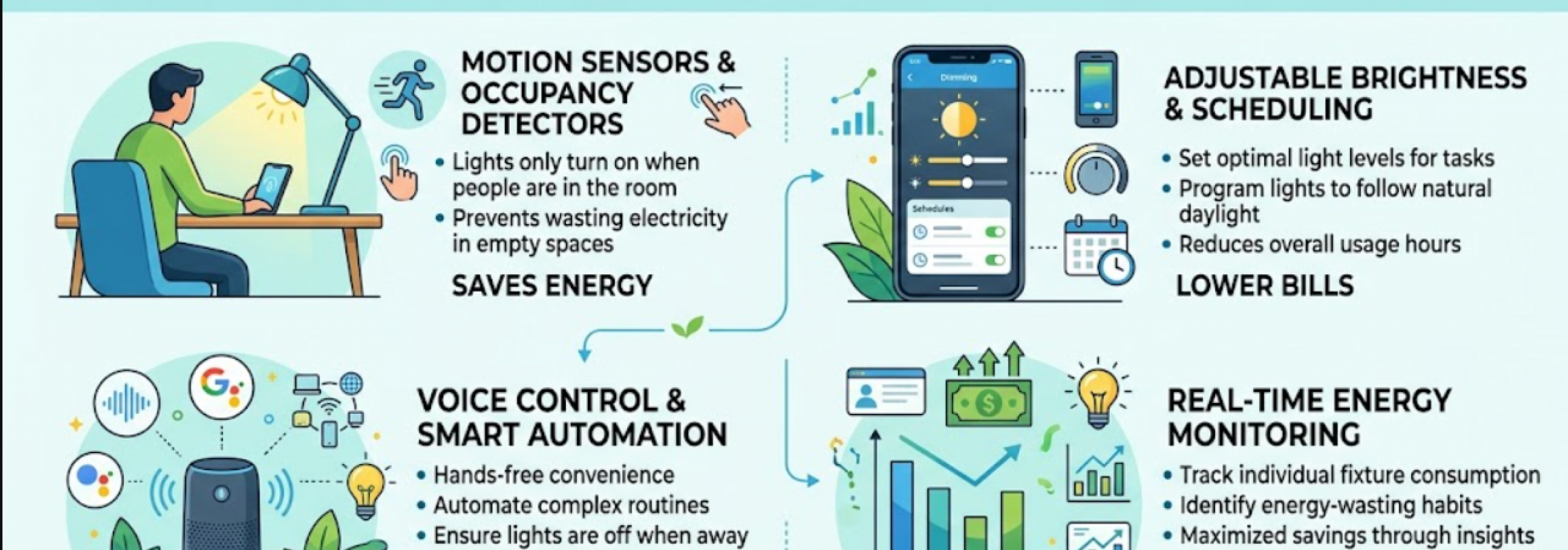 Bright Ideas for Savings: Smart Lighting Systems Cut Energy Costs