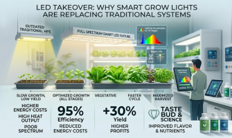 LED Takeover: Why Smart Grow Lights Are Replacing Traditional Systems