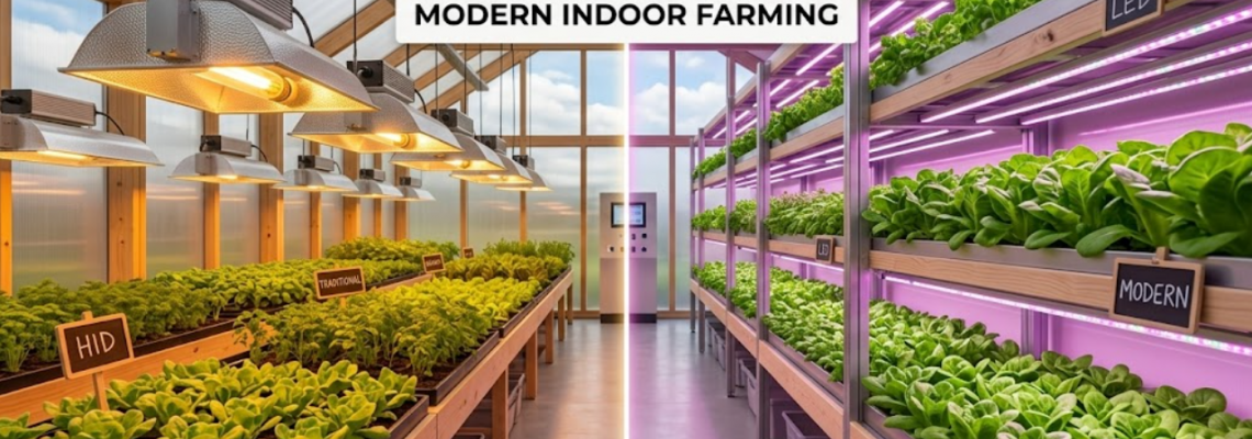 From HID to LED: The Shift Transforming Modern Indoor Farming