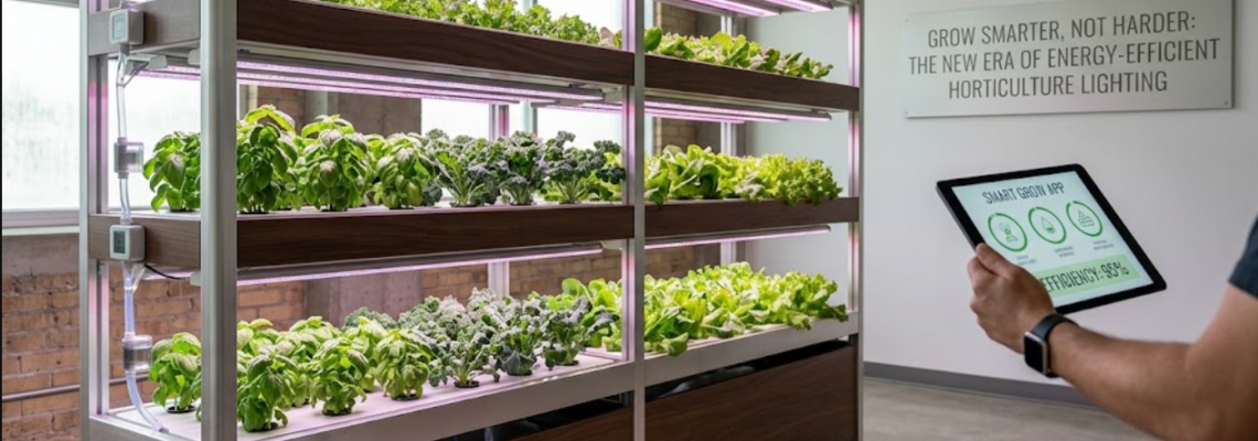 Grow Smarter, Not Harder: The New Era of Energy-Efficient Horticulture Lighting