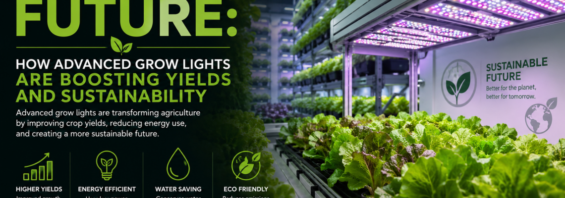 Lighting the Future: How Advanced Grow Lights Are Boosting Yields and Sustainability