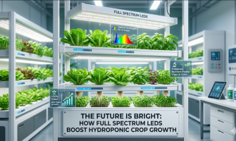 The Future Is Bright: How Full Spectrum LEDs Boost Hydroponic Crop Growth