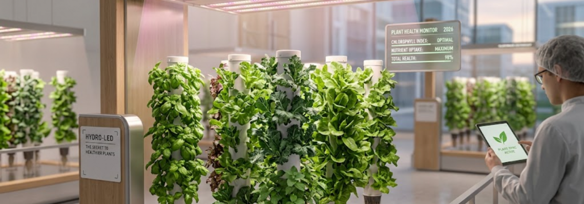 Full Spectrum LED Technology: The Secret to Healthier Hydroponic Plants in 2026