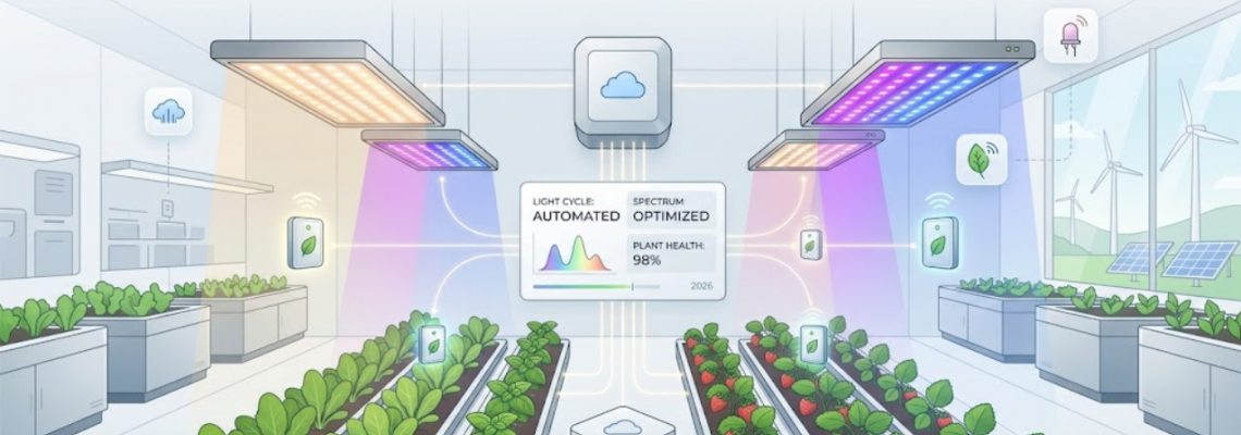 How IoT-Powered LED Lighting Systems Are Transforming Smart Agriculture in 2026