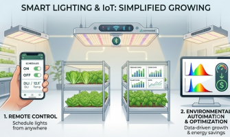 The Future of Smart Lighting: Benefits of IoT Integration in Modern LED Grow Lights